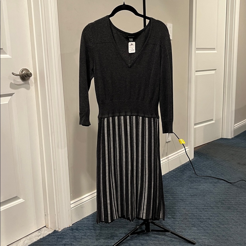 Spense Charcoal Knit dress